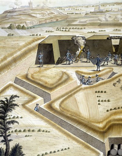 Gunners at work - i "Artillery Treaty"", af François Lingier, Strasbourg af Unknown artist