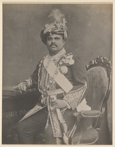 H.H.H. Maharaja Takhtsingji af Unknown artist