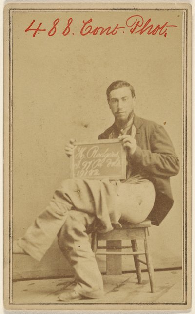[H. Rodgers, offer for borgerkrigen]. af Unknown artist