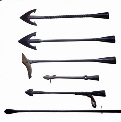 Harpuner til hvalfangst af Unknown artist