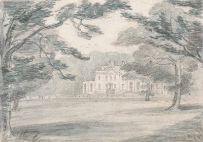 Havering Bower, Essex (A View of a Country Mansion) af Unknown artist