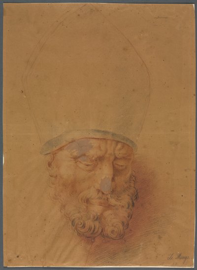 leder af en biskop af Unknown artist