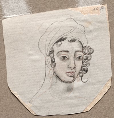 Leder af en ung mand af Unknown artist