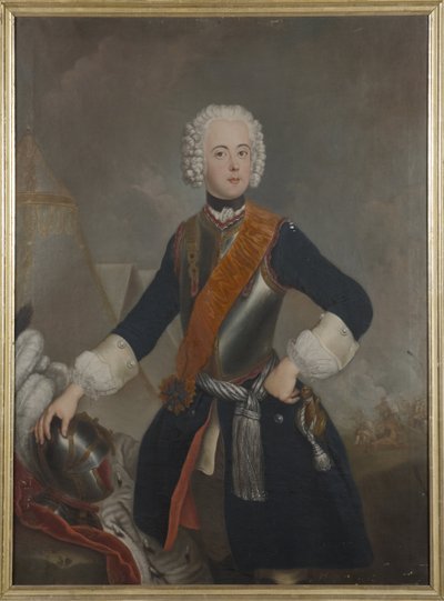 Henri de Prusse - Portræt af prins Henrik af Preussen (1726-1802), Anonym . Olie på lærred af Unknown artist