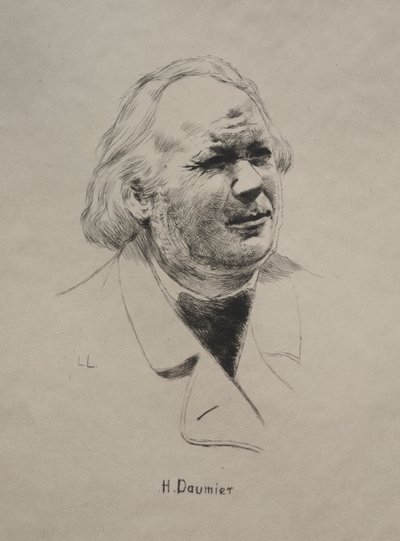 Honoré Daumier af Unknown artist
