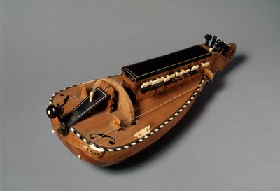 Hurtig gurdy af Unknown artist