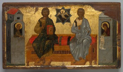 Ikon for Det Nye Testamentes Treenighed af Unknown artist