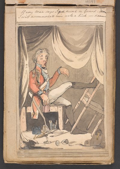 Hvis nogen siger, at jeg er fuld på vagt - for fanden, jeg vil imødekomme ham med et spark fanden af Unknown artist