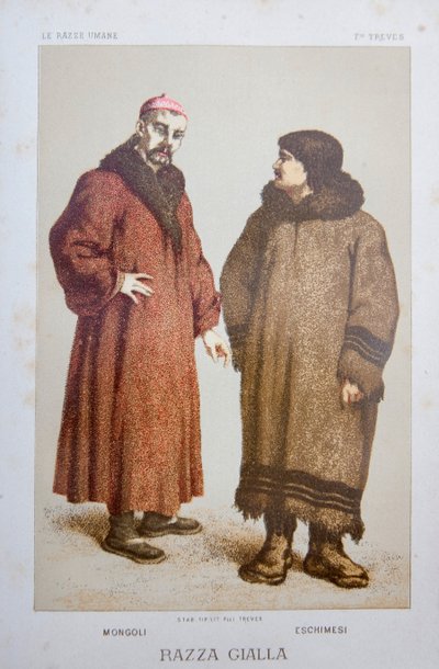 Illustration fra "The human race" af Louis Figuier af Unknown artist