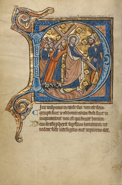Indledende D: Vejen til Golgata af Unknown artist