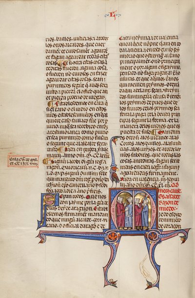 Initial M: En mand giver penge til en anden mand, og to mænd slås af Unknown artist