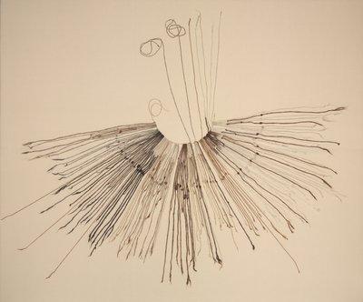 Inka Khipu (fiberoptageenhed) af Unknown artist