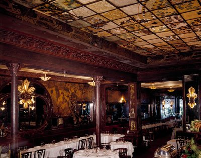 Indvendig udsigt af restauranten Chez Maxim