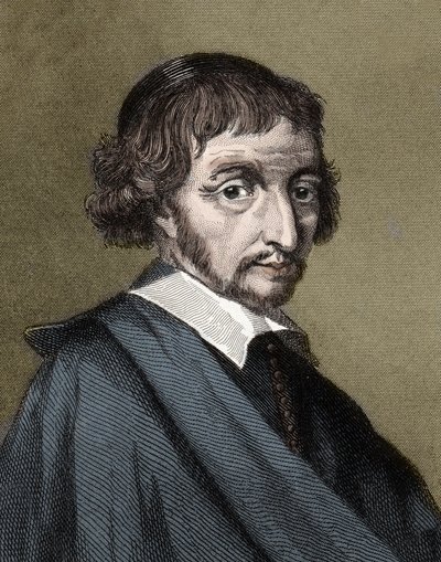 Jean de Labadie - Portræt af Jean de Labadie - engelsk pietist 1610-1674 af Unknown artist
