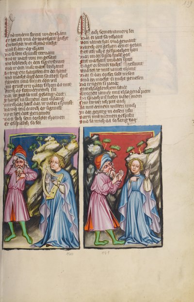 Jephthas datter; Jephtha fortæller sin datter om sin ed af Unknown artist