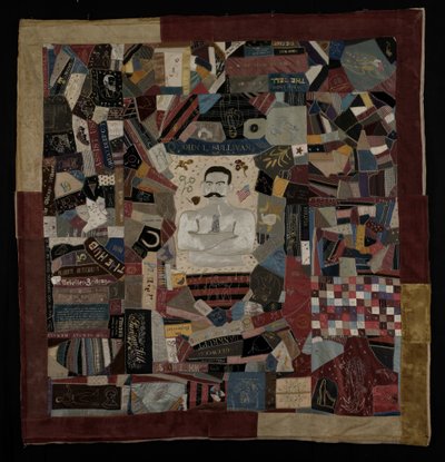 John L. Sullivan-quilt af Unknown artist