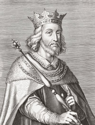 Kong Ferdinand I af Portugal. Portræt. af Unknown artist
