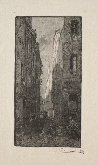 Cordiers Street af Unknown artist