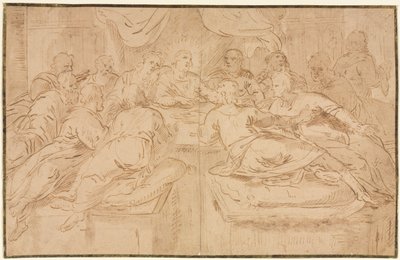 Sidste aftensmad af Unknown artist