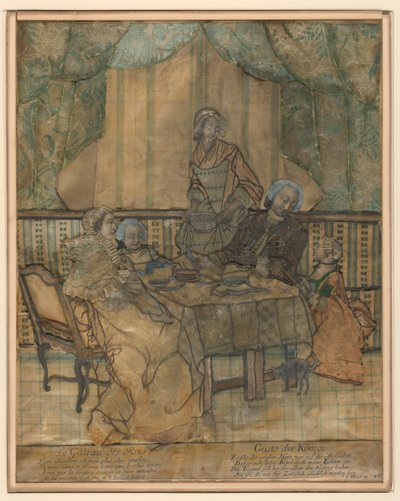 Le Gateau des Roi [Kongens kage] af Unknown artist