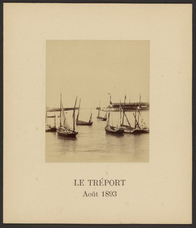 Le Tréport af Unknown artist