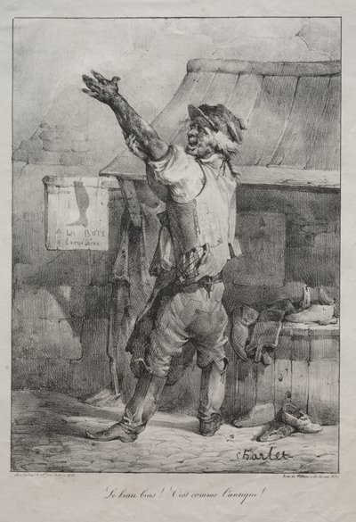 Den smukke arm: Det er ligesom det antikke! af Unknown artist