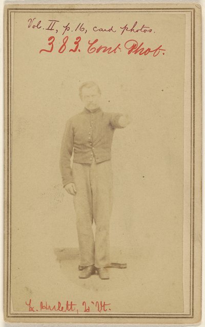 L[erman] Hulett, 2n Vt. [offer for borgerkrigen] af Unknown artist
