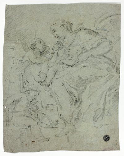 Madonna og barn af Unknown artist