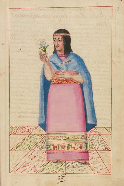 Mama Huaco af Unknown artist