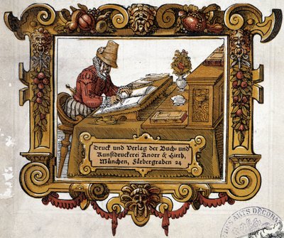 Mennesket i sit forfatterskab af Unknown artist