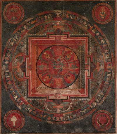 Mandala af Unknown artist