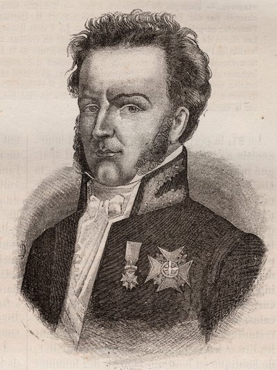 Martial de Guernon-Ranville (Guernon Ranville), fransk magistrat og politiker - 1787 -1866 af Unknown artist