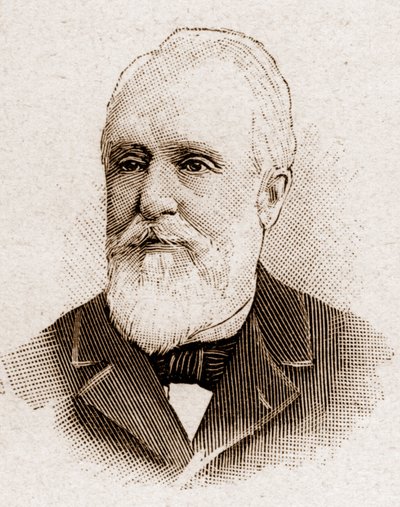Medlemmer af Academy Francaise i 1895: portræt af Paul Armand Challemel Lacour (Paul-Armand Challemel-Lacour) (1827-1896), politiker, diplomat og historiker af fransk filosofi. af Unknown artist