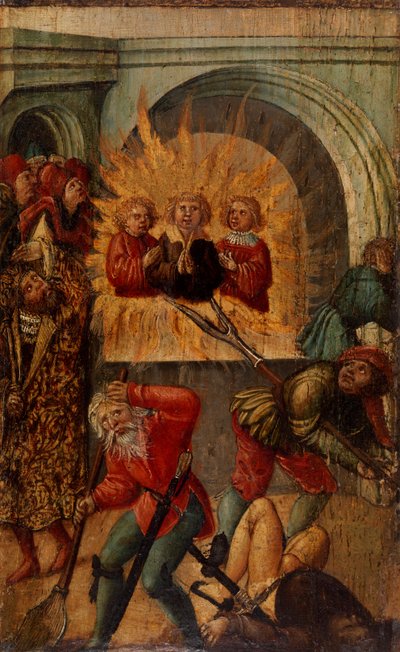 Meshack, Shadrack og Abednego af Unknown artist