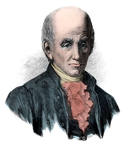 Michel Adanson (1727-1806), fransk botaniker. af Unknown artist