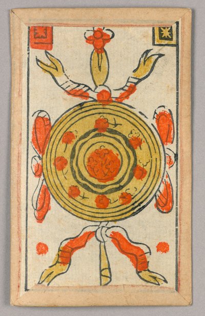 Minchiate (Tarot) spillekort af Unknown artist