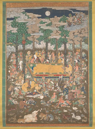 Nehan: Buddhas død af Unknown artist