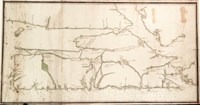 Nova Scotia, ca. 1760 (papir) af Unknown artist