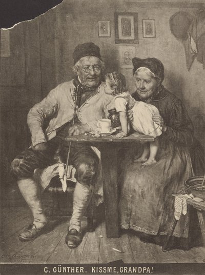 O. Günther - Kys mig, bedstefar! af Unknown artist