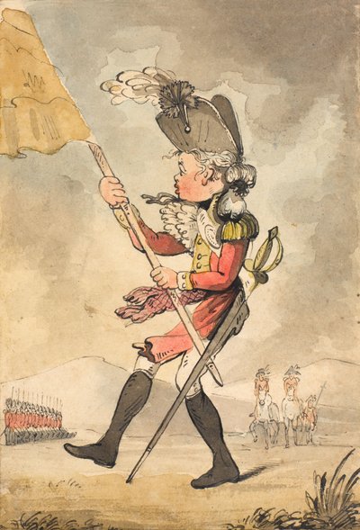 ?O La! O La! kære søde vind, men indtil jeg passerer generalen?, 1796. af Unknown