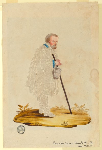 Gamle tiggermand af Unknown artist