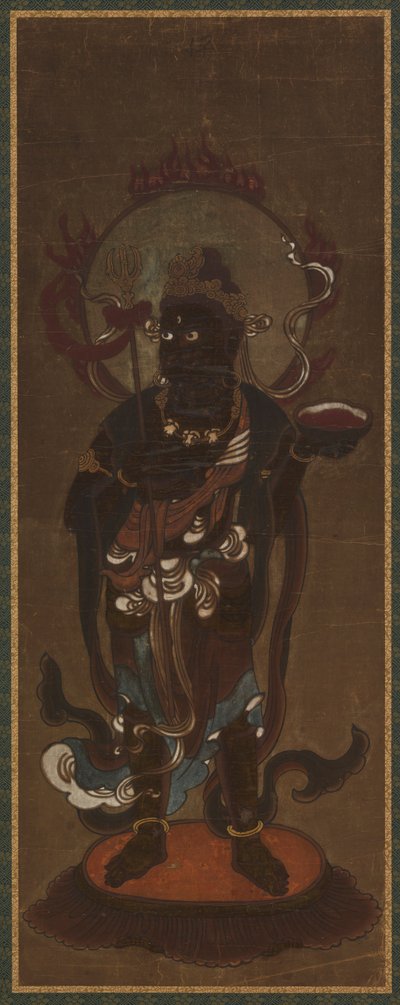 En af de 12 devaer: Ishanaten (<em>Isana</em>) af Unknown artist