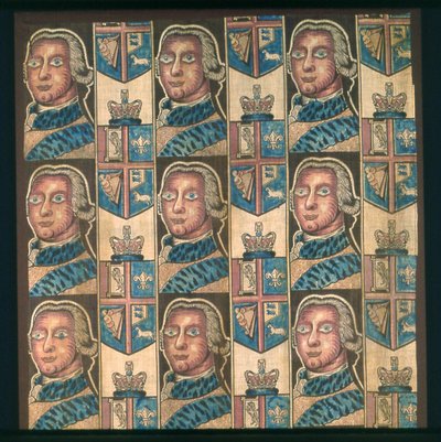 Panel (indretningsstof) af Unknown artist
