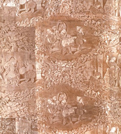 Panel (indretningsstof) af Unknown artist