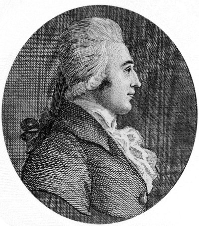 Paul Wranizky (Wranitzky) tjekkisk komponist, violinist og dirigent - Pavel Vranicky (1756 -1808), tjekkisk komponist og violinist af Unknown artist