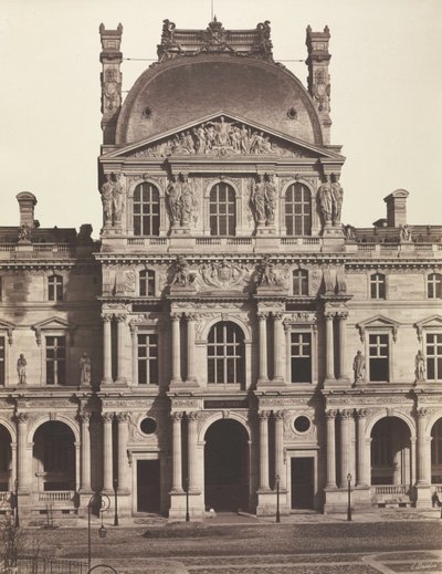 Pavillon Richelieu, Louvre, Paris af Unknown artist