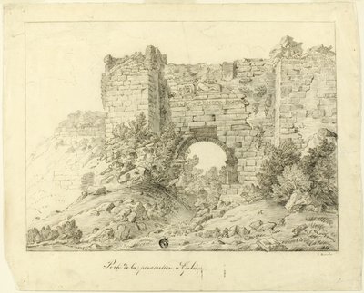 Forfølgelsesportal, Efesos af Unknown artist