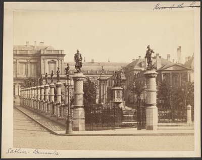 [Petit Sablon-pladsen, Bruxelles] af Unknown artist