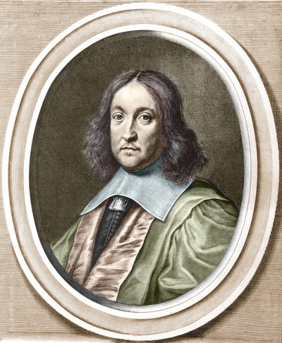 Pierre de Fermat (1601-1665), fransk matematiker. af Unknown artist