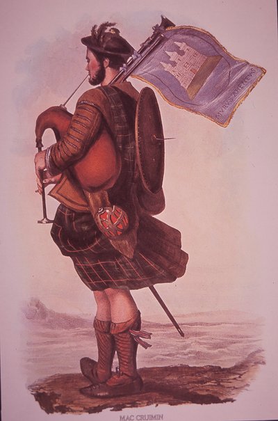 Piper af klanen MacCriumin af Unknown artist